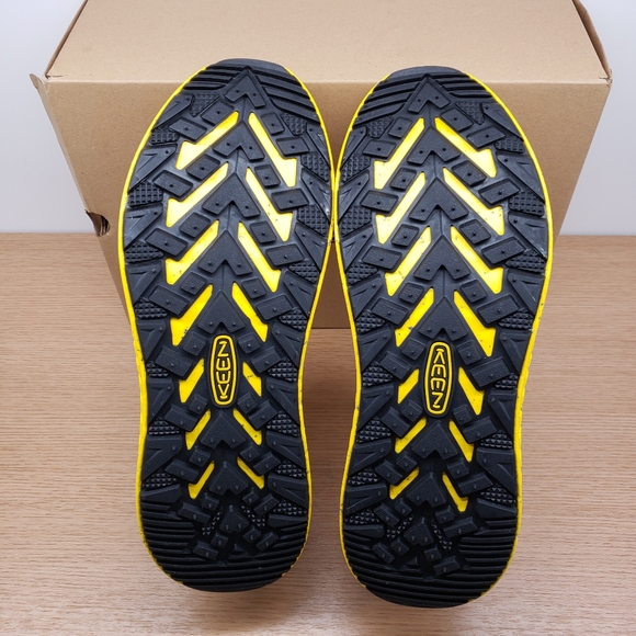 Keen WK400 Walking Shoes Yellow / Black Women's 9.5 - Picture 6 of 7